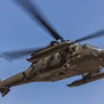 Soldiers with the 101st Combat Aviation Brigade, 101st Airborne Division, conduct Black Hawk helicopter operations at the Port of Shuaiba on Sept. 20, 2025. (U.S. Army photo by Joseph Kumzak)