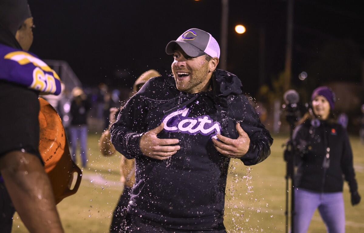 Taylor Stanley as the Clarksville Wildcats defeated the Antioch Bears on October 24, 2024 (Knox Rives)