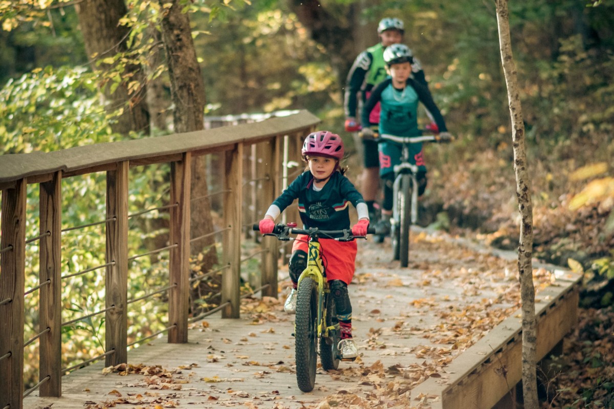 Biking trails at Rotary Park. (Jon Duncan, Visit Clarksville, contributed)