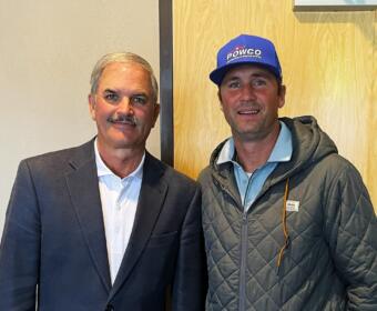 Charlie Koon, left, and Cory Rasch