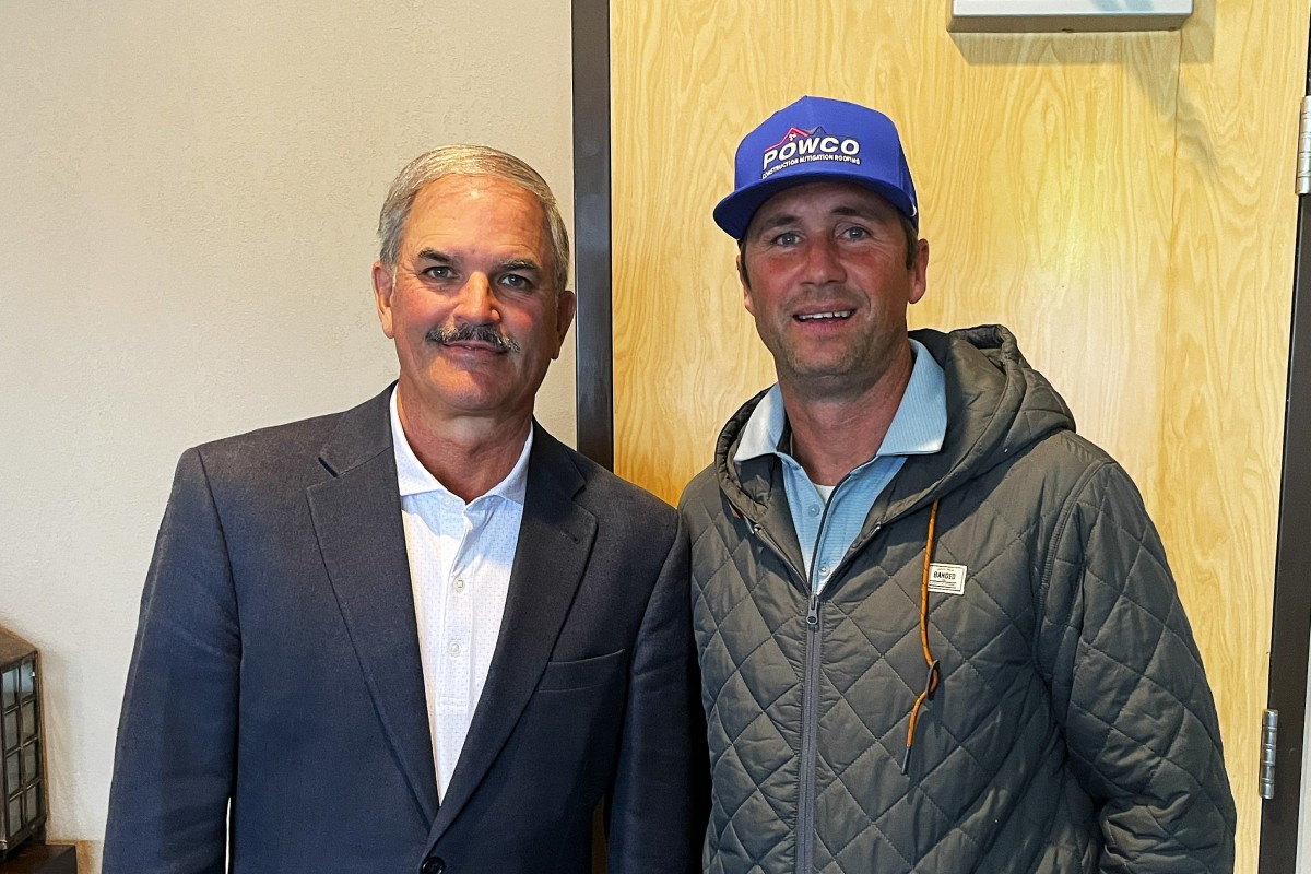 Charlie Koon, left, and Cory Rasch