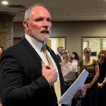 19th Judicial District Attorney General, Robert Nash speaks during the meet and greet for the District Attorney's Youth Council at the Montgomery County District Attorney's Office, Sept. 30, 2025. (Jordan Renfro)
