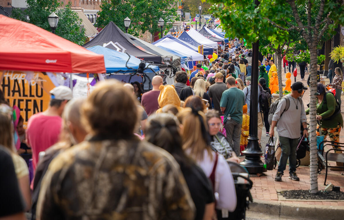 Fright on Franklin in Downtown Clarksville on October 25, 2025. (Wesley Irvin)