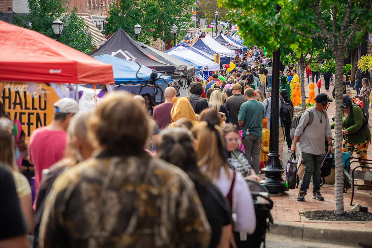 Fright on Franklin in Downtown Clarksville on October 25, 2025. (Wesley Irvin)