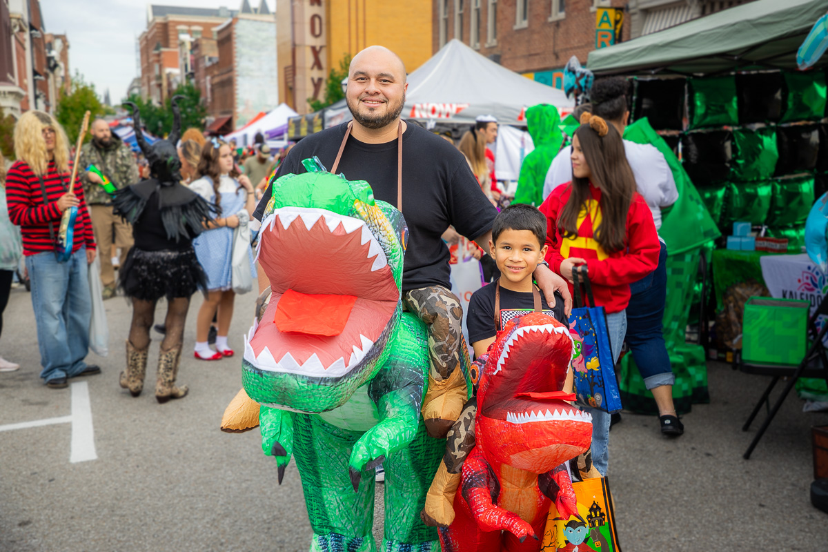 Fright on Franklin in Downtown Clarksville on October 25, 2025. (Wesley Irvin)