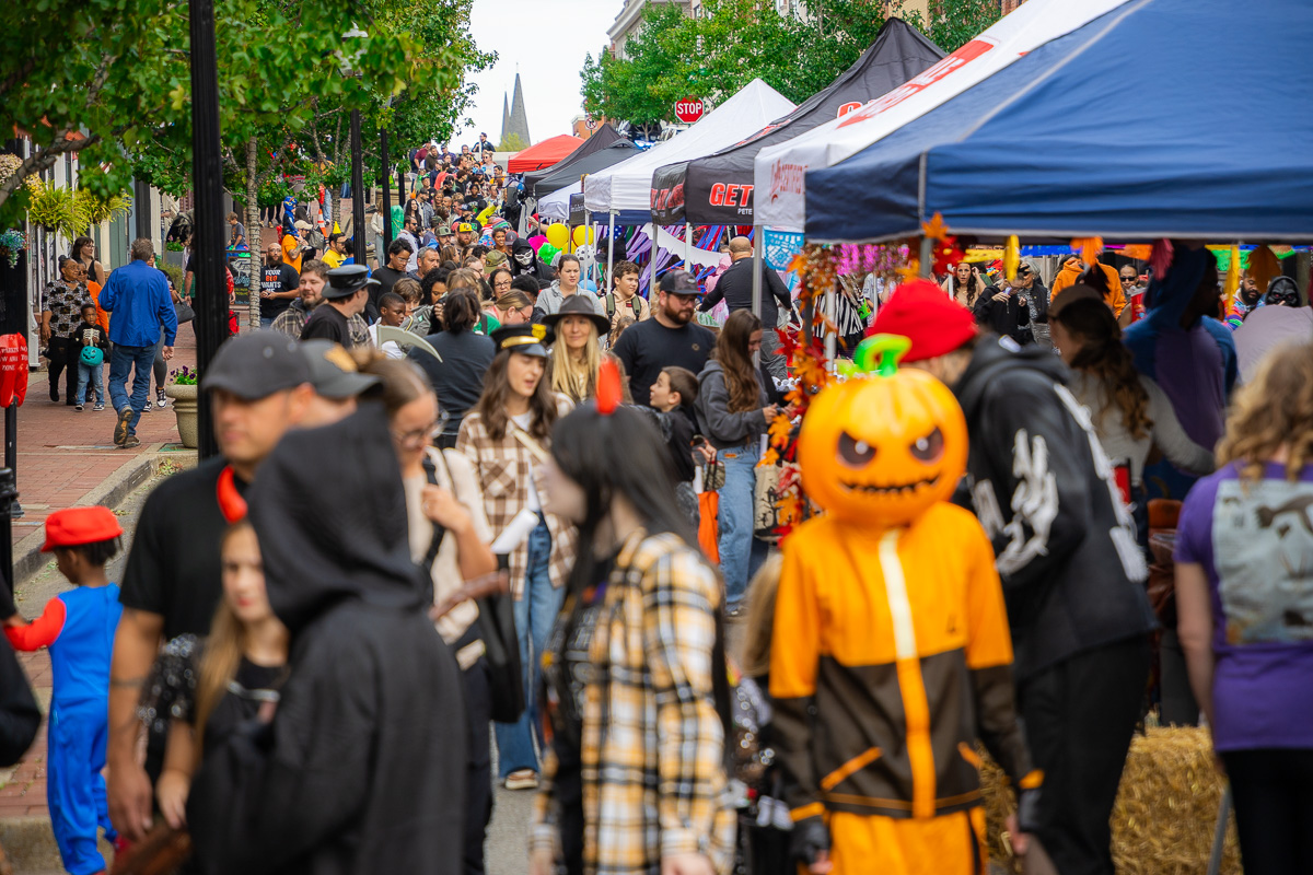 Fright on Franklin in Downtown Clarksville on October 25, 2025. (Wesley Irvin)