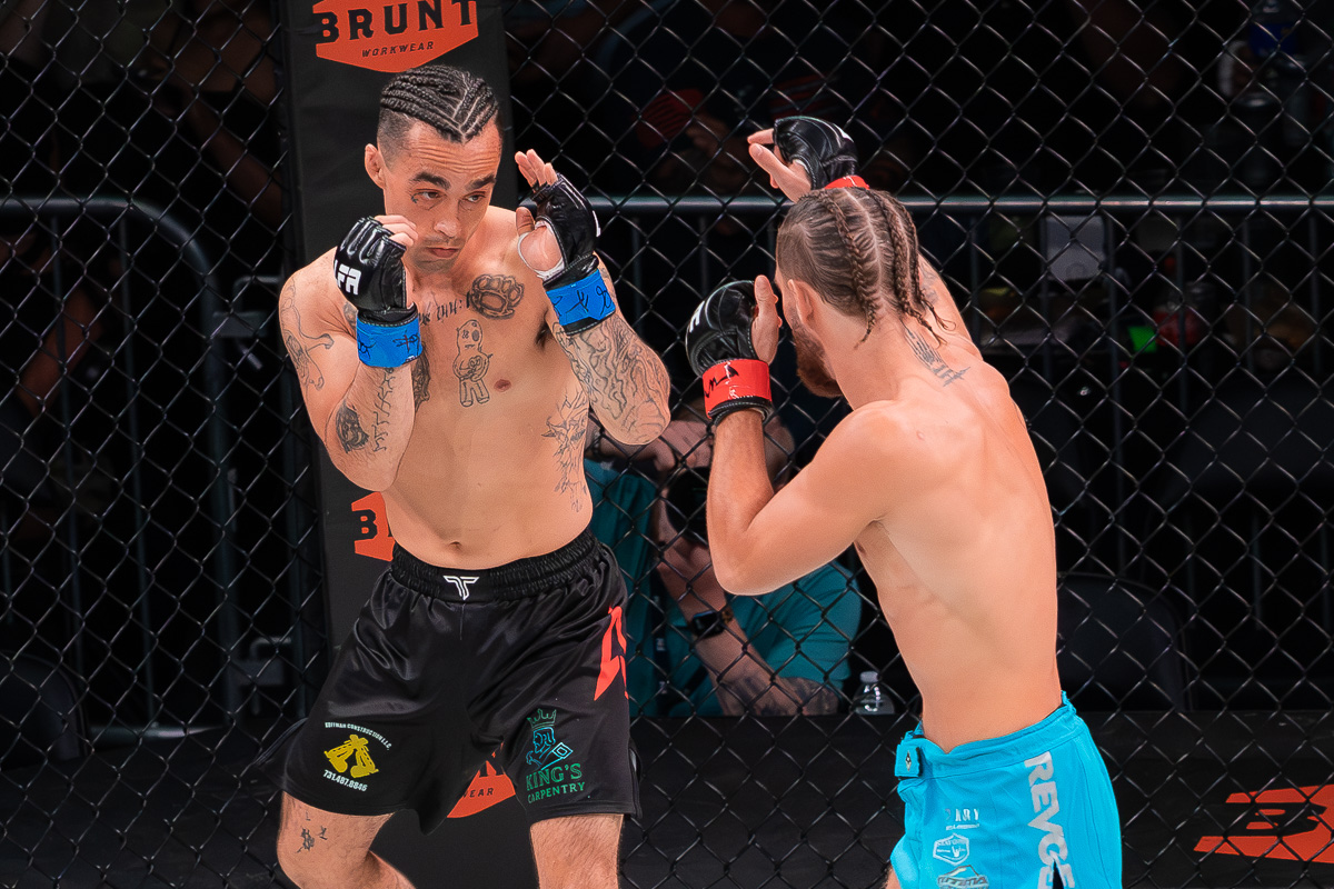 LFA 219 at F&M Bank Arena on October 10, 2025. (Wesley Irvin)
