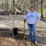 Christine Dellinger with Replant Clarksville (EDC, contributed)
