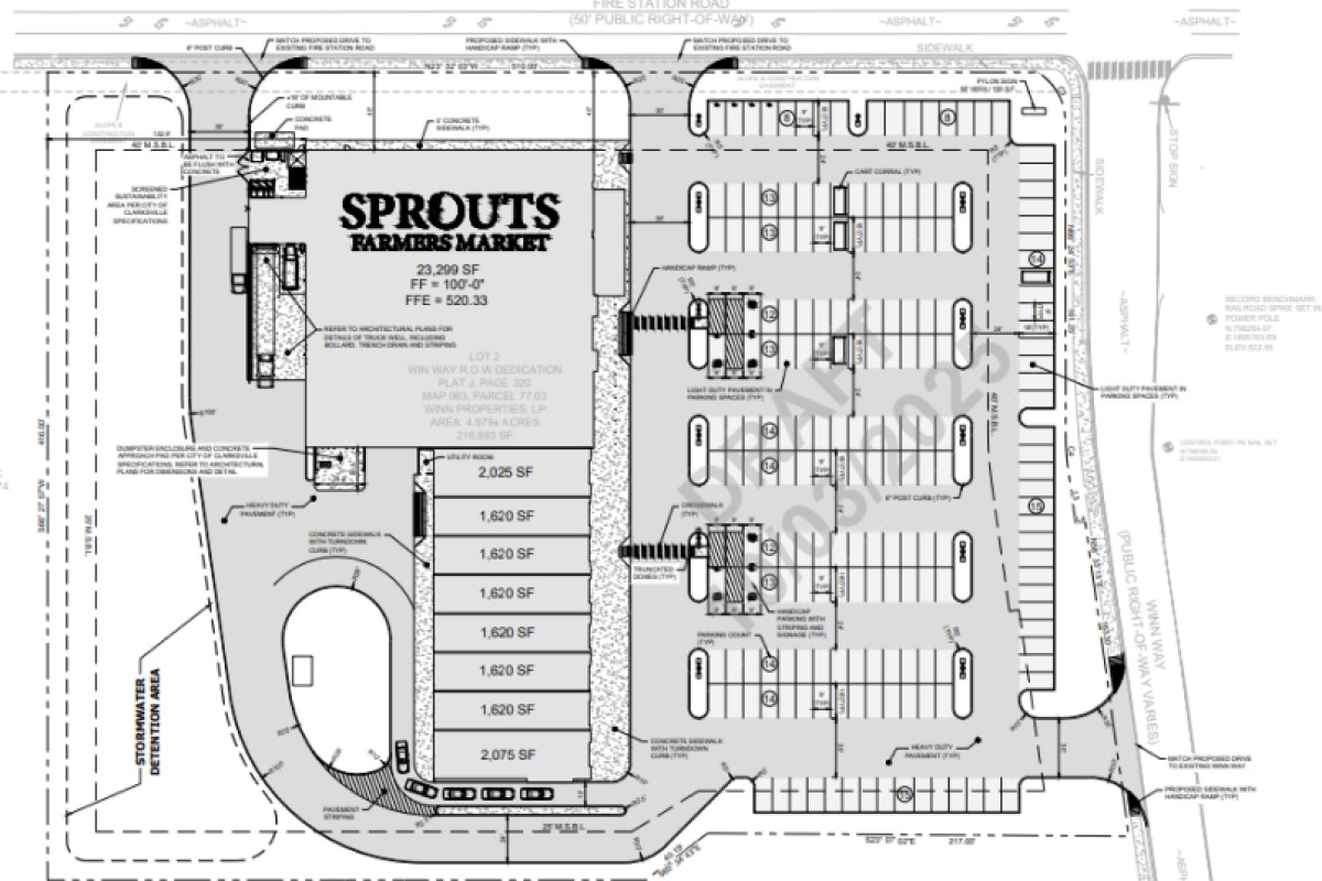 Sprouts Layout ‘Grocery demand is unprecedented’: Sprouts market breaks ground in ...