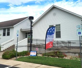 Election Day at the South Guthrie Community Center on Oct. 7, 2025. (Daynnah Carmona)