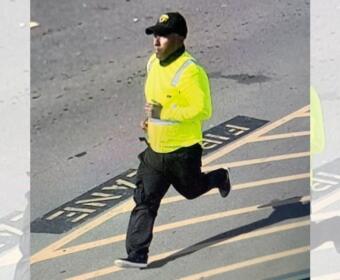 The suspect in the bank robbery at Walmart on Madison Street on Oct. 21, 2025. (Clarksville Police Department, contributed)