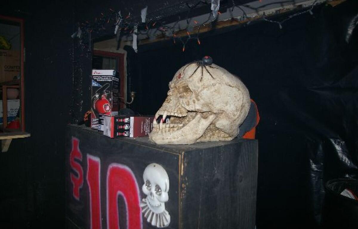 The Bikers Who Scare Haunted House for Halloween 2012. (Clarksville Now archives)