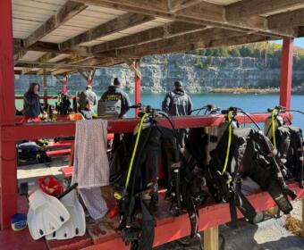 Clarksville Fire Rescue members train to be part of the new dive team. (CFR, contributed)