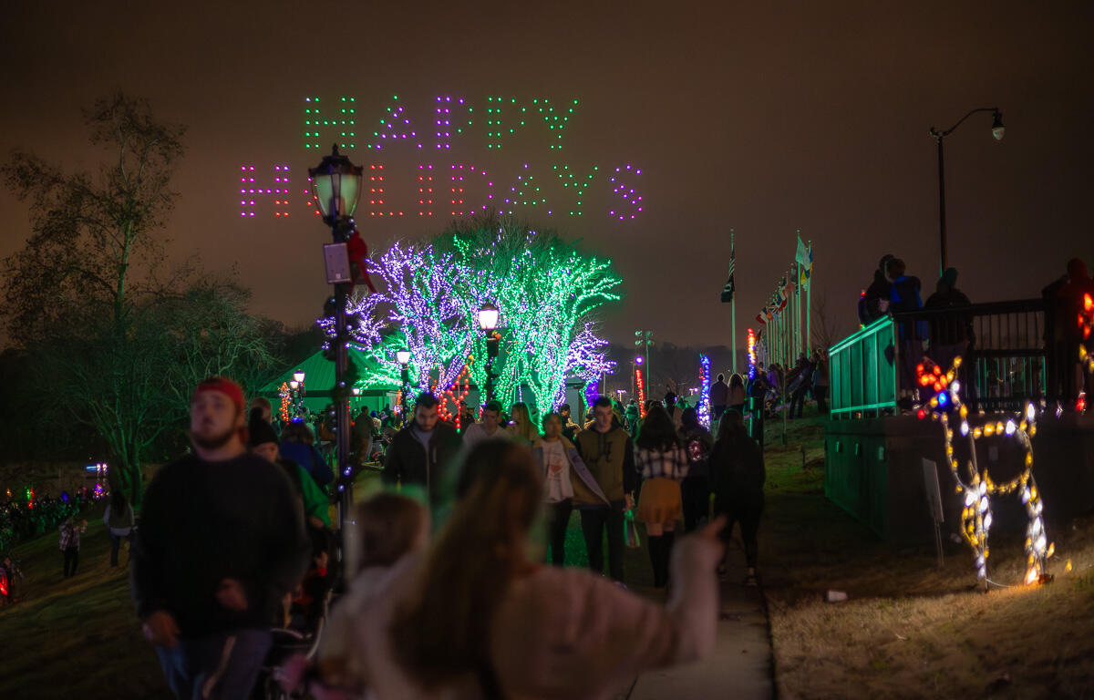 Annual Christmas on the Cumberland at McGregor Park on November 23, 2025. (Wesley Irvin)