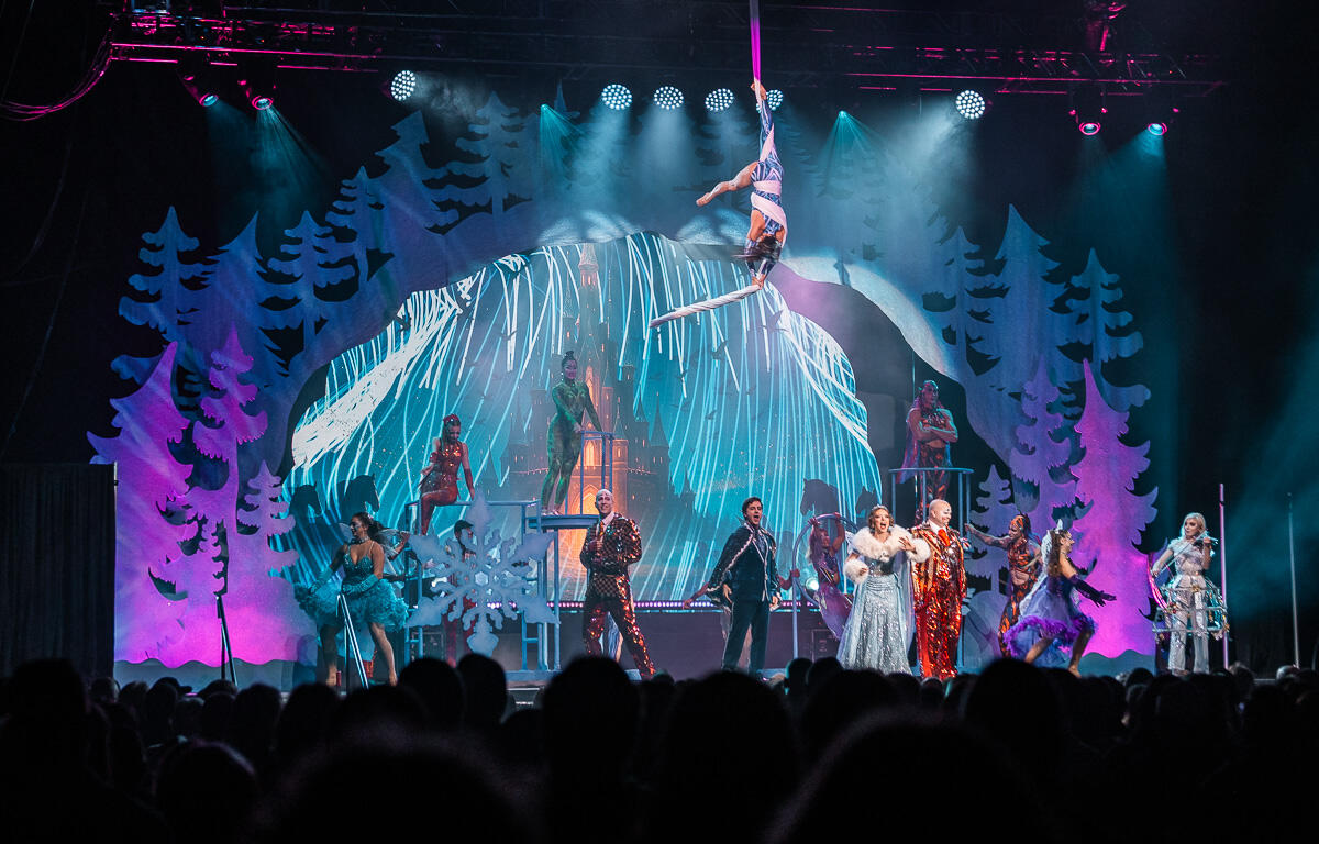 Cirque Musica Holiday Wonderland at F&M Bank Arena on November 29, 2025. (Wesley Irvin)