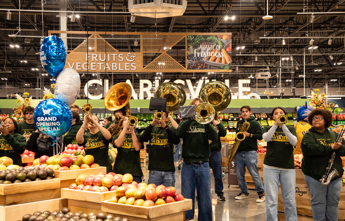 Kroger held the grand opening of their fourth and largest Clarksville store on Needmore Road, Nov. 5, 2025. (Jordan Renfro)