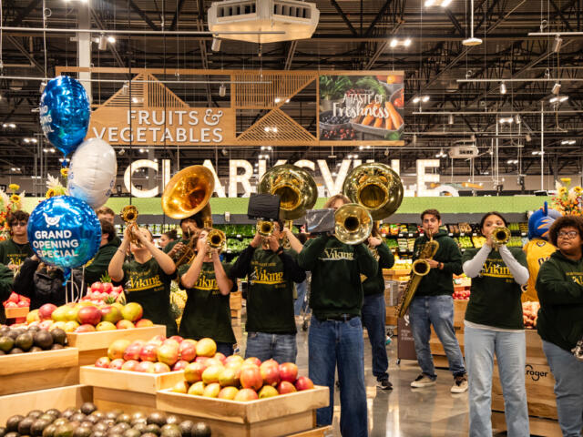 Kroger held the grand opening of their fourth and largest Clarksville store on Needmore Road, Nov. 5, 2025. (Jordan Renfro)