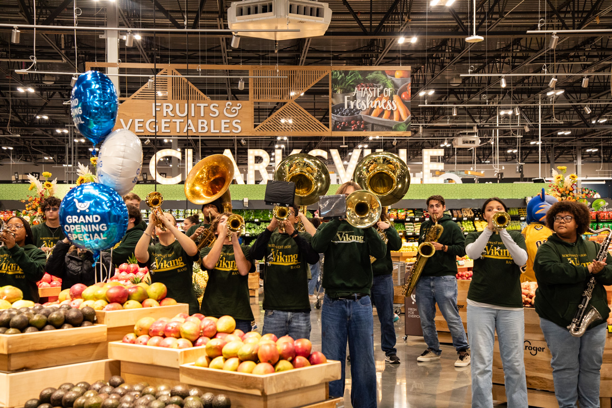 Kroger held the grand opening of their fourth and largest Clarksville store on Needmore Road, Nov. 5, 2025. (Jordan Renfro)