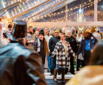 The Montgomery County New Year's Eve Party at Downtown Commons on Dec. 31, 2024. (Cultivated Co., contributed)