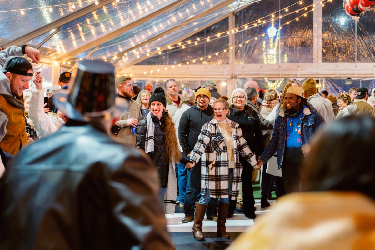 The Montgomery County New Year's Eve Party at Downtown Commons on Dec. 31, 2024. (Cultivated Co., contributed)