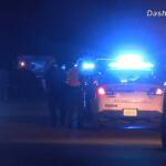 A USPS Postal worker was hit by a car on Virginia Terrace on Dec. 6, 2025. (Enrique Hernandez, Dash 10 Media)