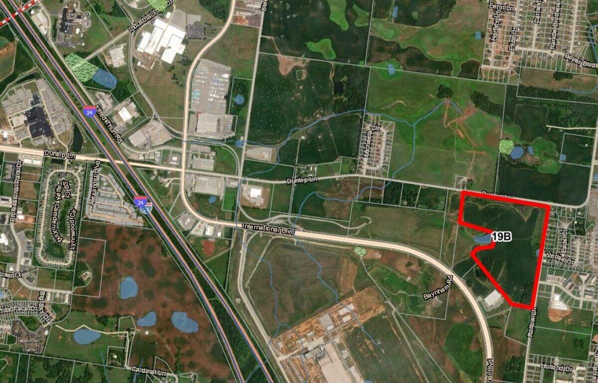 TVA site 19B, the location for the new T.RAD site in Clarksville. (TVA, contributed)