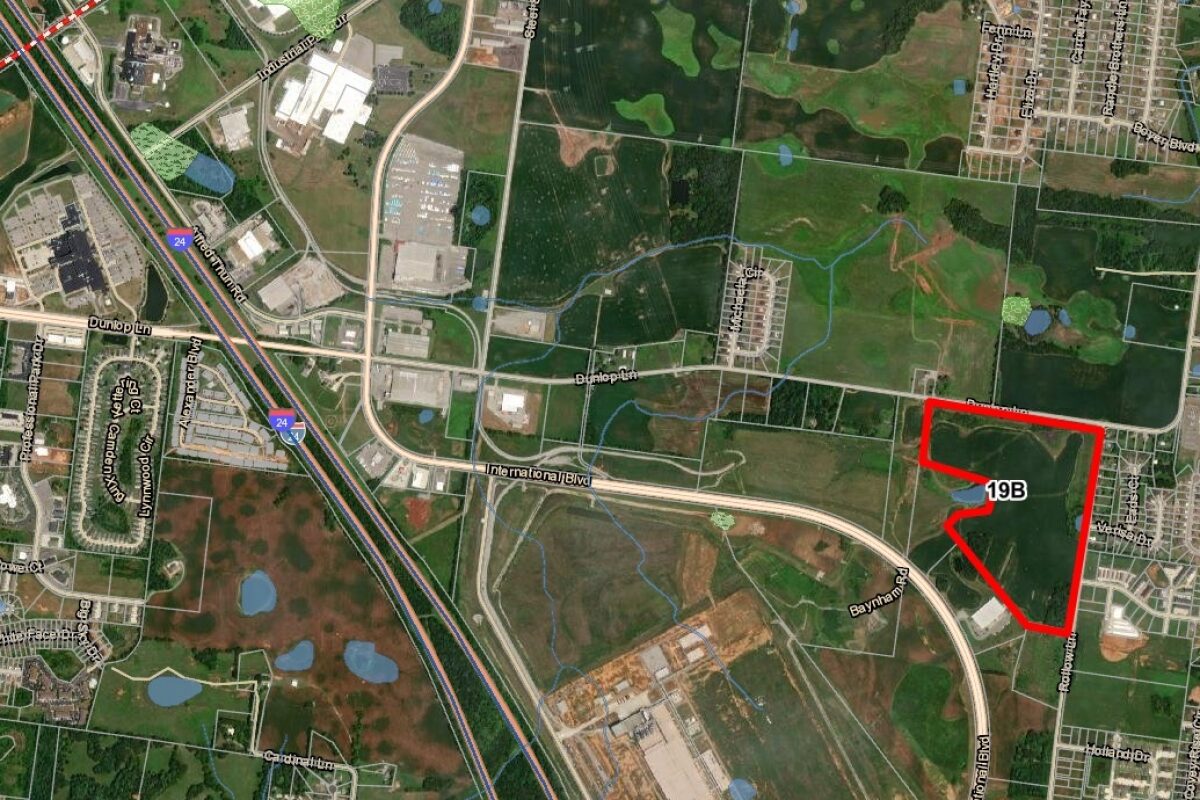 TVA site 19B, the location for the new T.RAD site in Clarksville. (TVA, contributed)