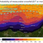 Chances of accumulation overnight Monday in Clarksville. (National Weather Service, contributed)