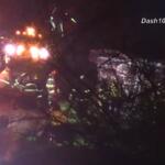 A semi rollover crash on Interstate 24 on Dec. 8, 2025. (Dash 10 Media)