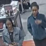 Surveillance video at Dick's Sporting Goods which captured images of the two unidentified females. (CPD Contributed)