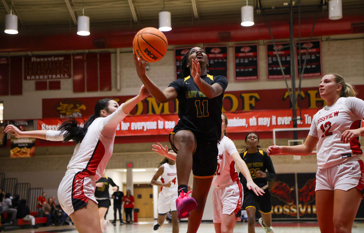 The Northwest Lady Vikings defeated the Rossview Hawks on January 5, 2026 (Knox Rives)