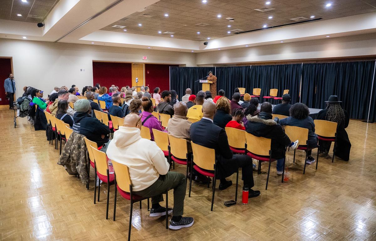 Black Clarksville MLK Day of Action at Morgan University Center on January 17, 2026. (Wesley Irvin)