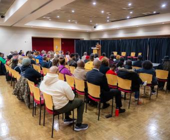 Black Clarksville MLK Day of Action at Morgan University Center on January 17, 2026. (Wesley Irvin)