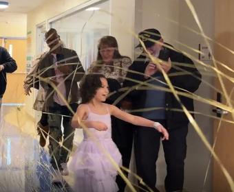 Greenleigh Gafford celebrates the end of two years of cancer treatments on Dec. 18, 2025. (Brooke Katz, Blood Assurance, contributed)