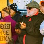 Clarksville residents gathered to honor the life of Renee Nicole Good on Jan. 11, 2026. (Clarksville Indivisible, Contributed)