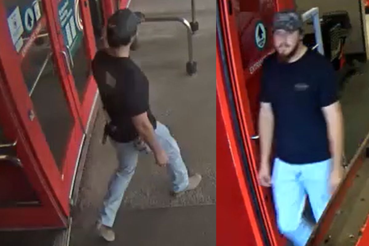 A suspect police say took dressing room photos in the Clarksville Target. (CPD, contributed)