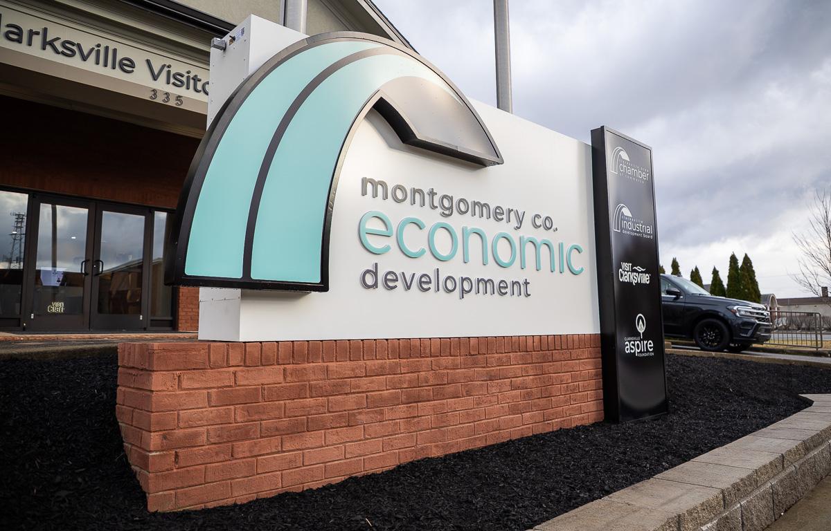 The Clarksville-Montgomery County Economic Development Council's new office open house on Franklin Street on Jan. 9, 2026. (Wesley Irvin)