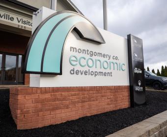 The Clarksville-Montgomery County Economic Development Council's new office open house on Franklin Street on Jan. 9, 2026. (Wesley Irvin)