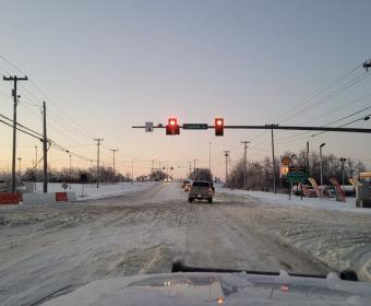 Tylertown Road in Clarksville on Jan. 26, 2026. (CPD, contributed)