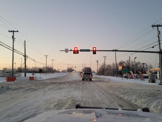 Tylertown Road in Clarksville on Jan. 26, 2026. (CPD, contributed)