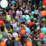 Guests enjoying the party at the Clarksville-Montgomery County Public Library Noon Year's Eve Celebration on Dec. 31, 2025. (Lee Erwin)