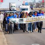MLK Day March on College Street on January 19, 2026. (Wesley Irvin)