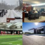 Clockwise from the top left, cars stranded in the snow on Trenton Road, fentanyl murder trial, Tennessee Wings of Liberty Museum and Govs lacrosse.