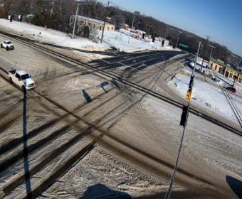 Peachers Mill Road and 101st Airborne Division Parkway on Jan. 27, 2026. (City of Clarksville traffic camera, contributed)