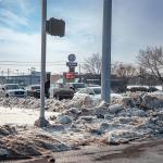 Pedestrian crossing Intersection of Wilma Rudolph and Morris Road on January 29, 2026. (Wesley Irvin)