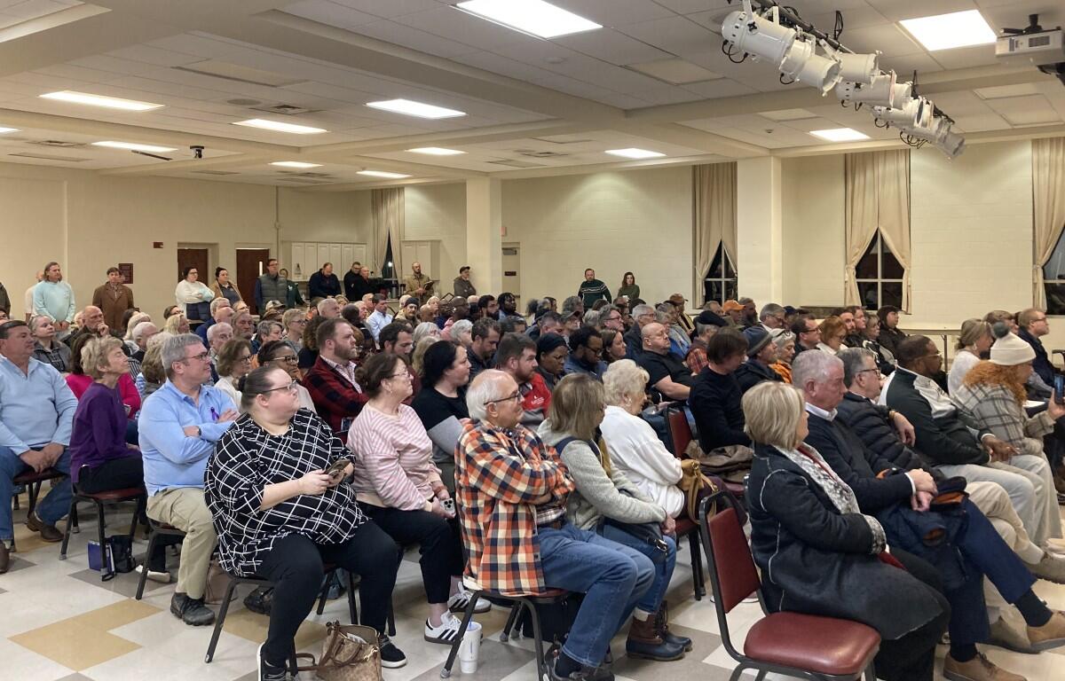 Public meeting held on Friday, Jan. 2, over The Well as a possible homeless outreach center with expanded services. (Christian Brown)