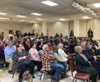 Public meeting held on Friday, Jan. 2, over The Well as a possible homeless outreach center with expanded services. (Christian Brown)