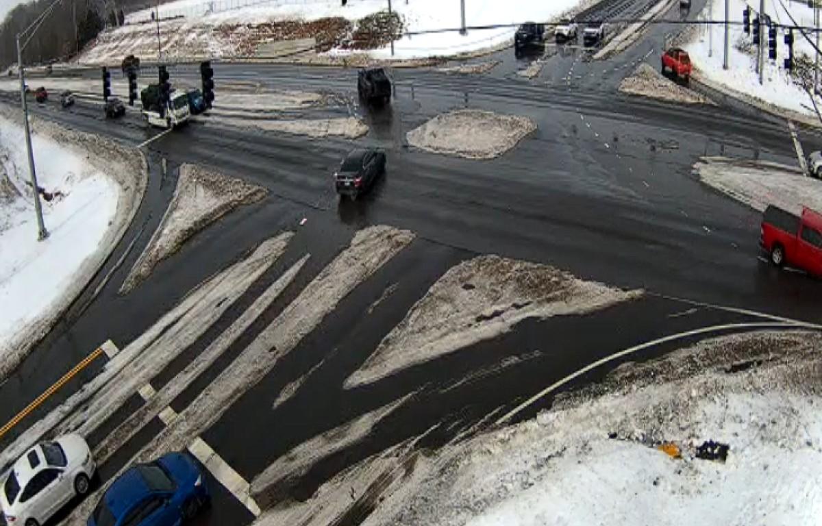 Whitfield Road and 101st Airborne Division Parkway on Jan. 29, 2026. (City of Clarksville, contributed)