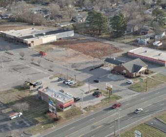 A commercial property at 1955 Madison St. demolished through the Restoring Clarksville Initiative, shown in February 2026. (City of Clarksville, contributed)