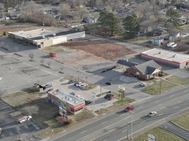 A commercial property at 1955 Madison St. demolished through the Restoring Clarksville Initiative, shown in February 2026. (City of Clarksville, contributed)